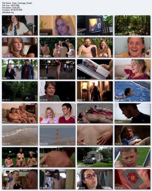 Naturism video - real bare family