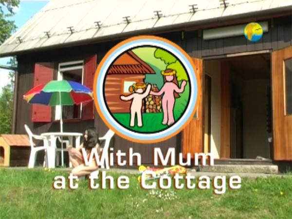 HD family naturism video - With Mum at the Cottage