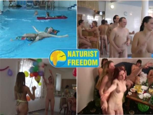 Holiday of girls of nudists - video Purenudism