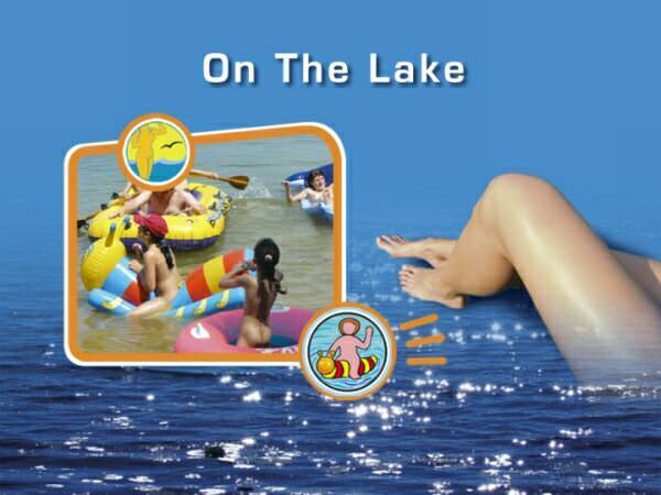 DVD of video of nudists on the lake