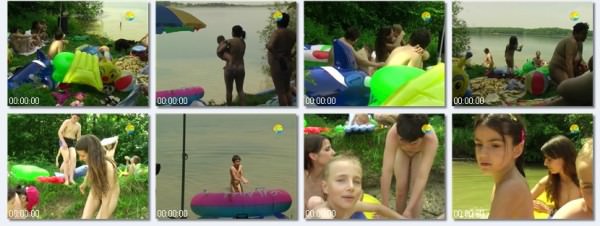 DVD of video of nudists on the lake