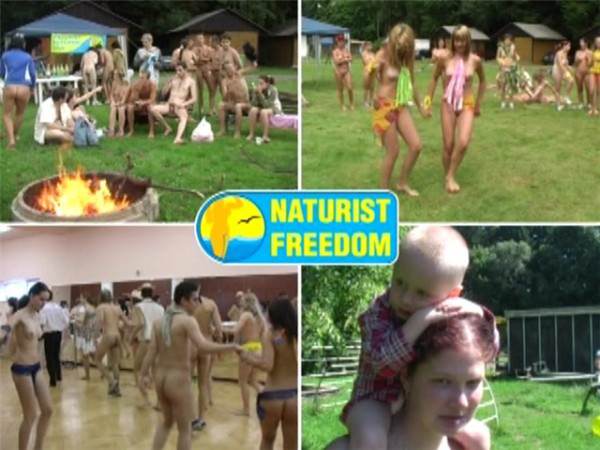 Naturist Freedom - beauty contest among children of girls of nudists