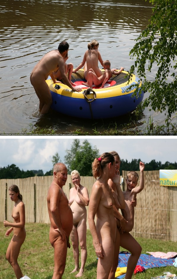 FKK culture - a naturism photo