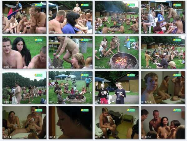 Naturism film- mysterious camp of naturist