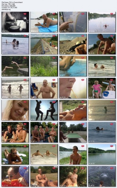 FKK in Deutschland - video about a nudism