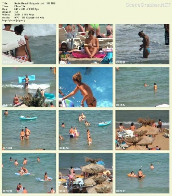 Nudist beaches of solar Bulgaria