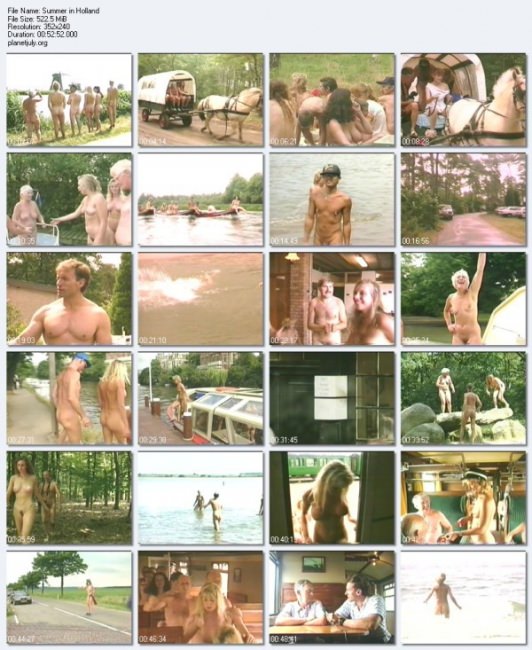 Nudism in Holland - DVD video