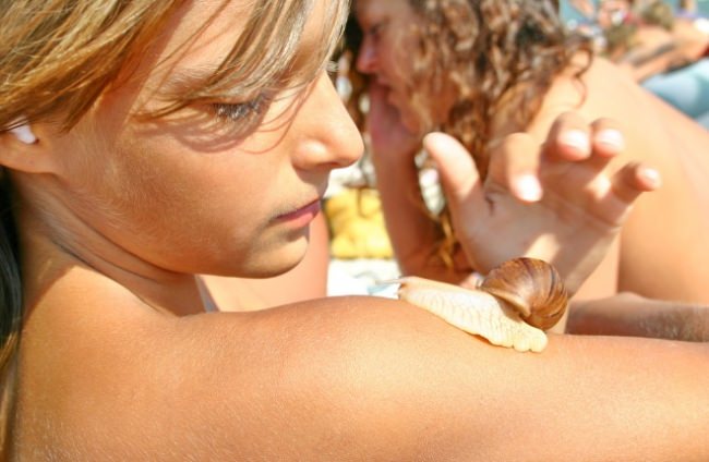 Young nudists of a photo - Purenudism series