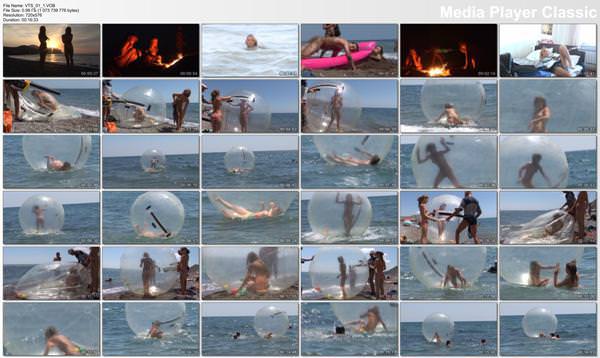 Naturism HD video - Great Balls and Naked Fire