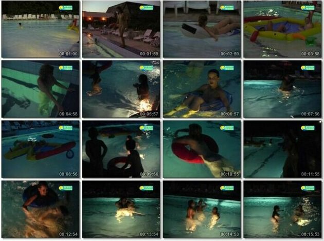 Nudism in a night-time, video DVD in HD quality