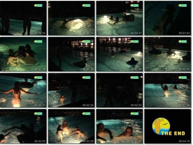 Nudism in a night-time, video DVD in HD quality