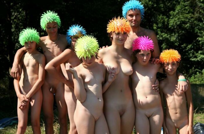 FKK Karneval Maskerade in der Natur (set 12)